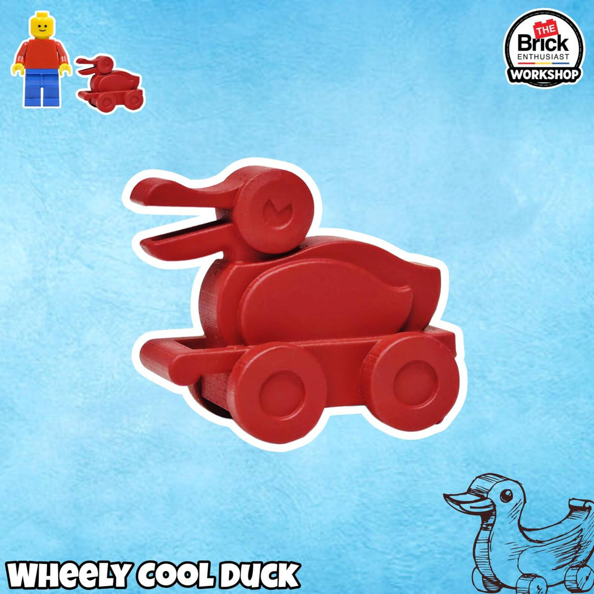[PREORDER] Wheely Cool Duck