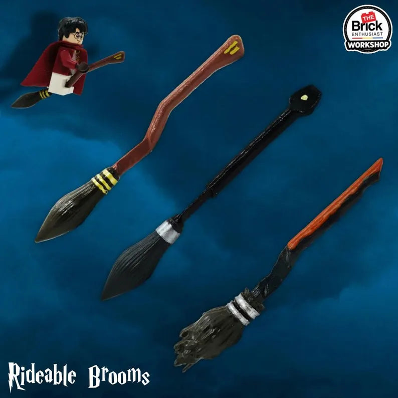 [PREORDER] Rideable Brooms (3 Pack)