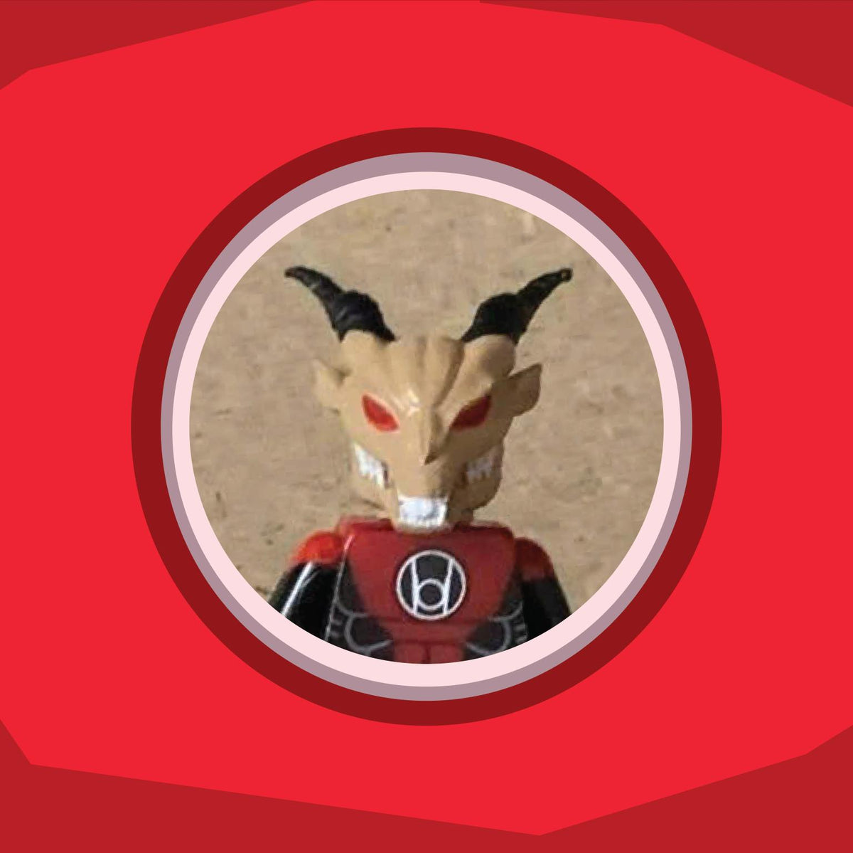 [PREORDER] Red Supervillan Head