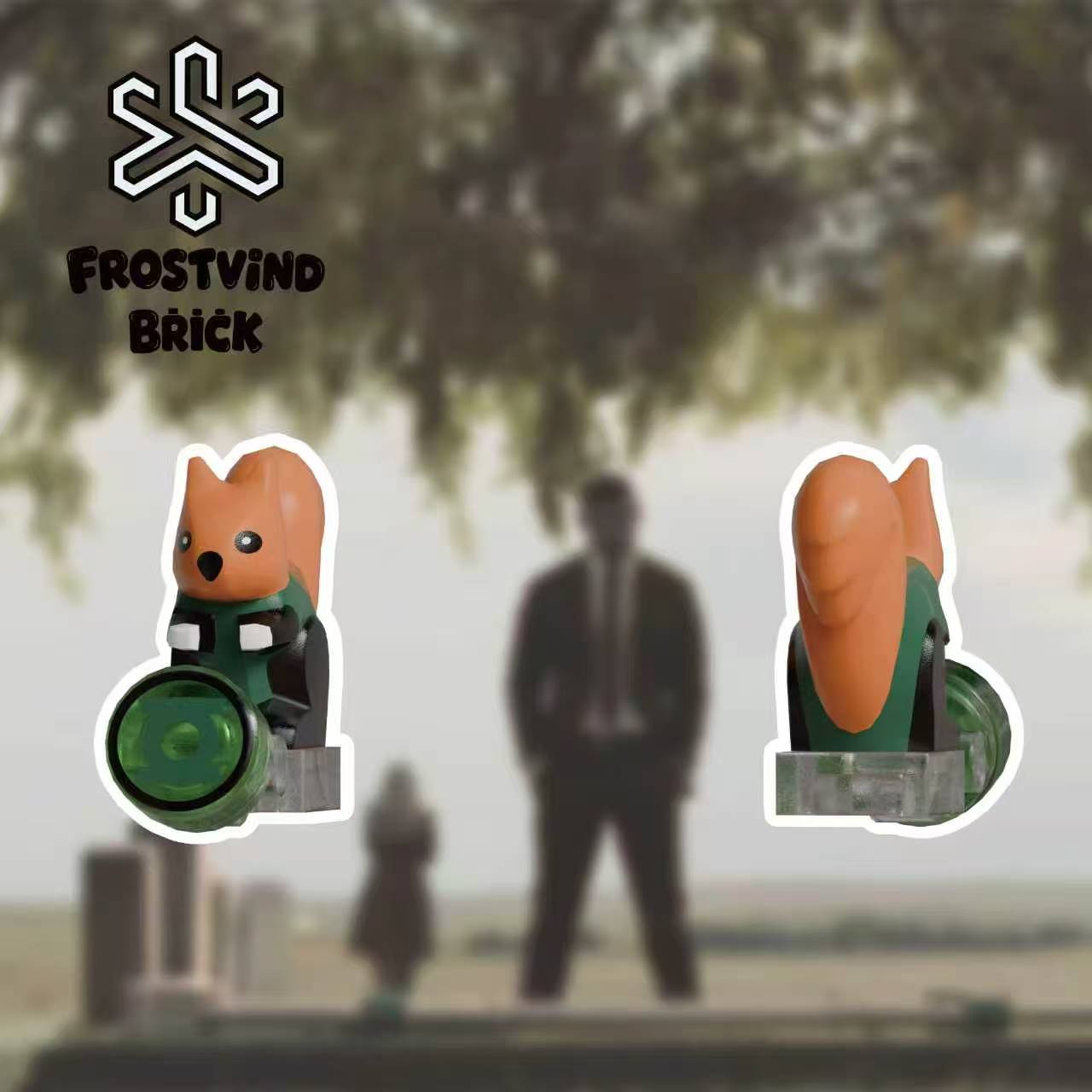 a[PREORDER] Green Light Squirrel – Ranch Dip Customs